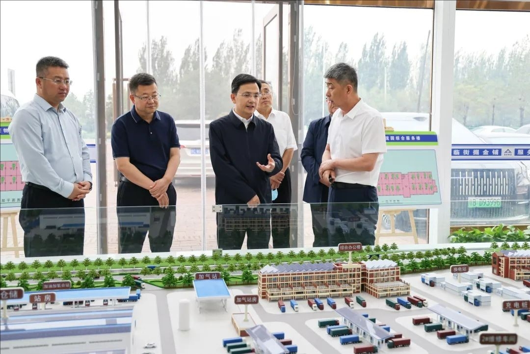 周金星调研物流园建设运营情况